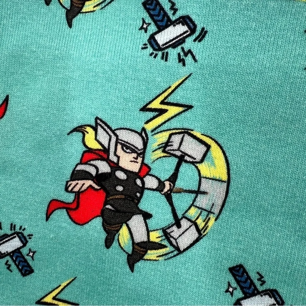 Hanna Andersson Marvel Thor Short John Pajamas In Organic Cotton